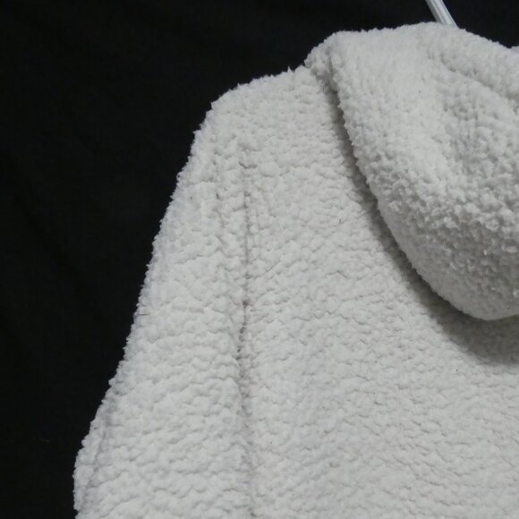 AERO | medium | Teddy / Sherpa Pullover Hoodie | Kangaroo Pocket - Picture 10 of 15